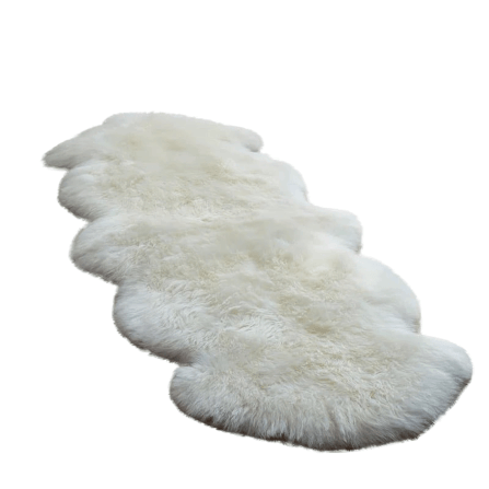 พรม MJHOMEDESIGNS BEDSIDE CARPET 71 ขนาด 65*130 ซม. ครีม NO.1_0